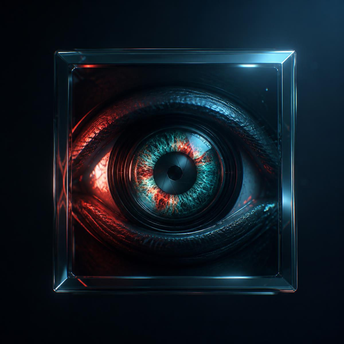 Abstract cinematic vision lens